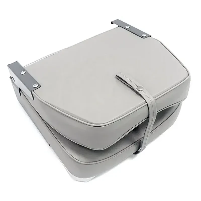 Newstarmarine Сиденье мягкое складное Economy Low Back Seat, серое