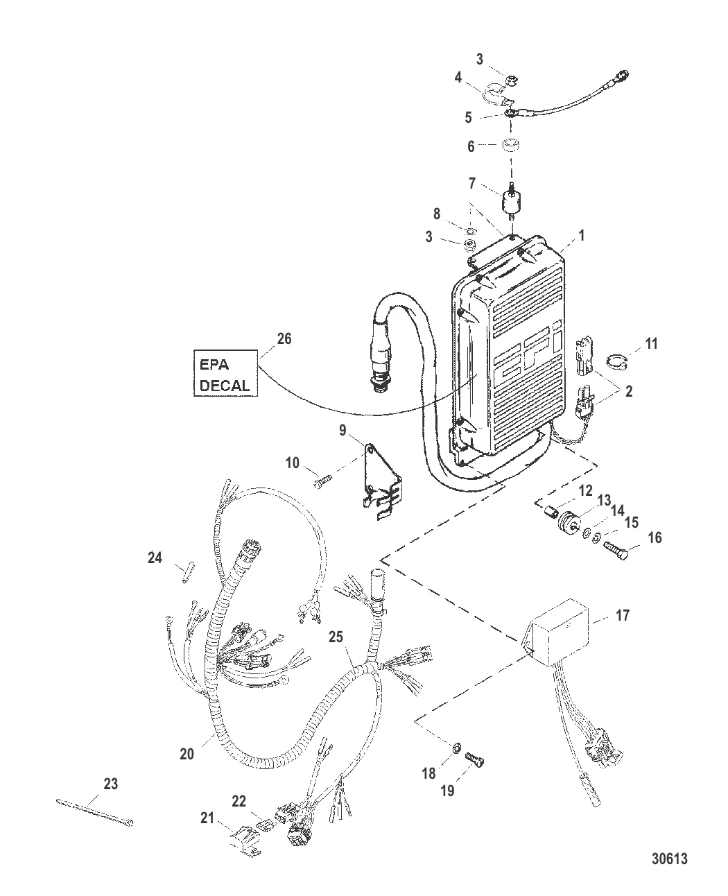 Электрические компоненты (ECU в сборе)
