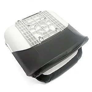 Сиденье мягкое складное Premium Designer High Back Seat, серо-чёрное 75157GCB