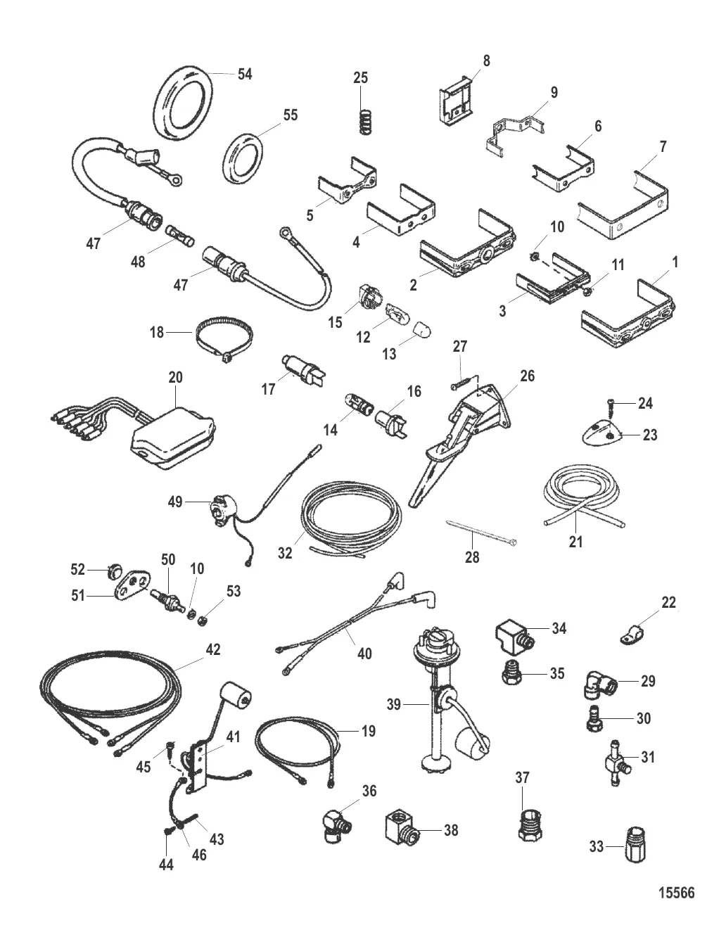 Крепеж (Указатель с белым корпусом)