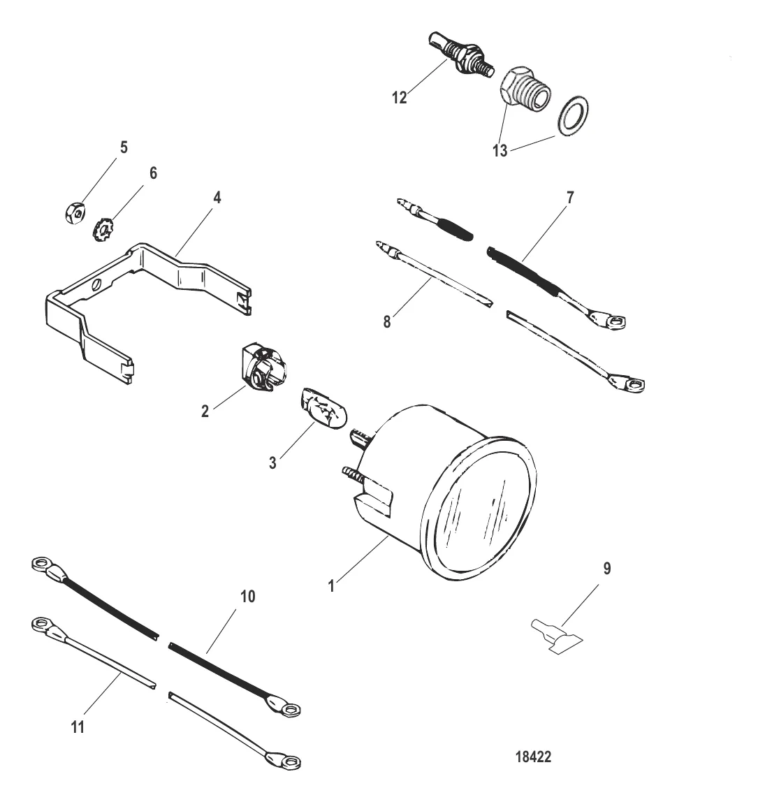 Датчик и крепеж Температура воды (60-200 F)