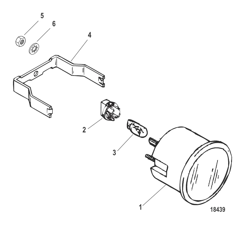 Датчик и крепеж Давление масла
