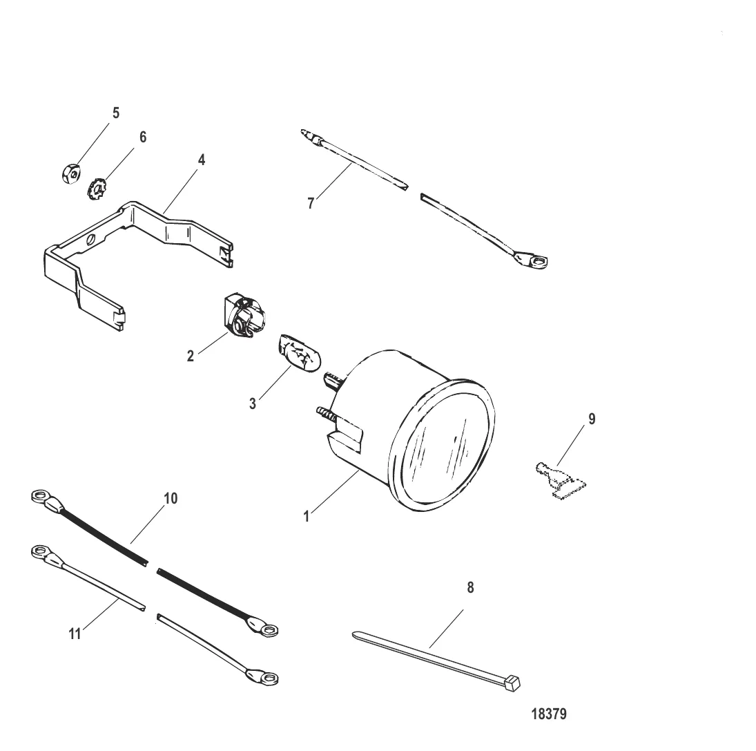 Датчик и крепеж Температура воды (дизельные)