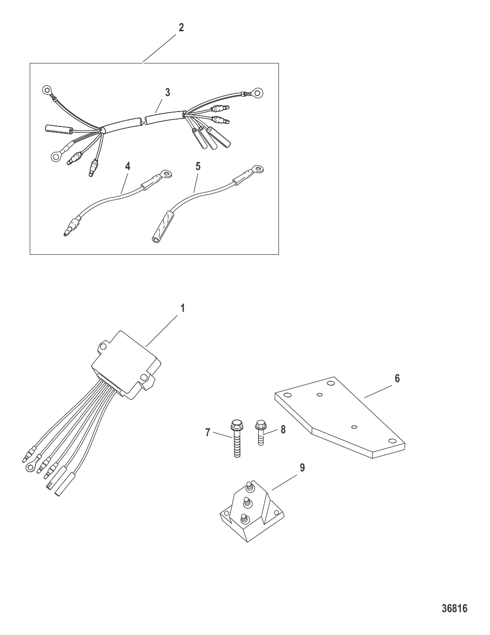Комплект регулятора напряжения (815279A 2)