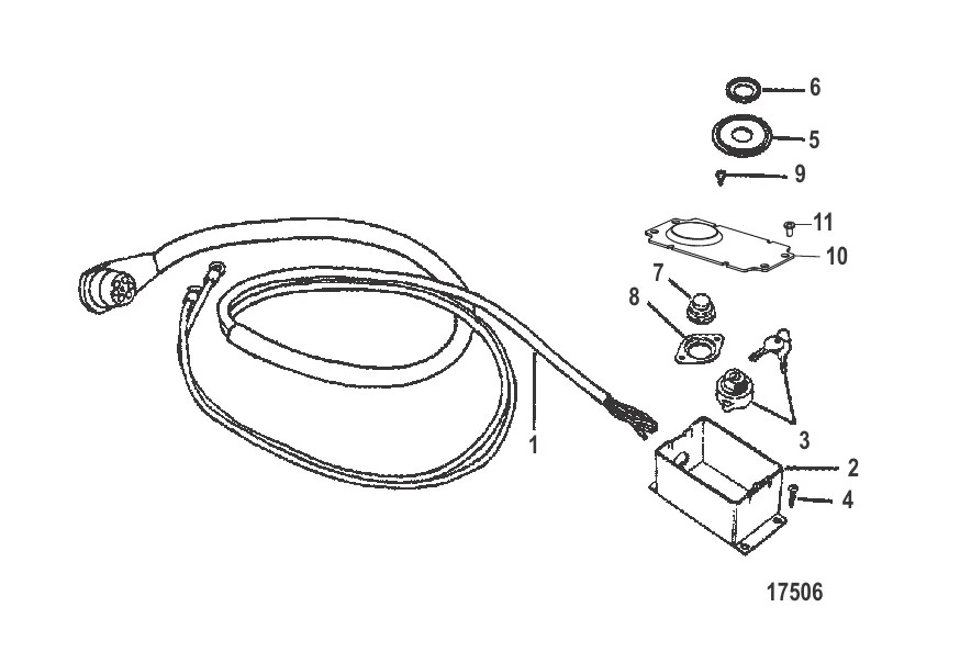 Панель – узел зажигания/обогащения (47974A10)