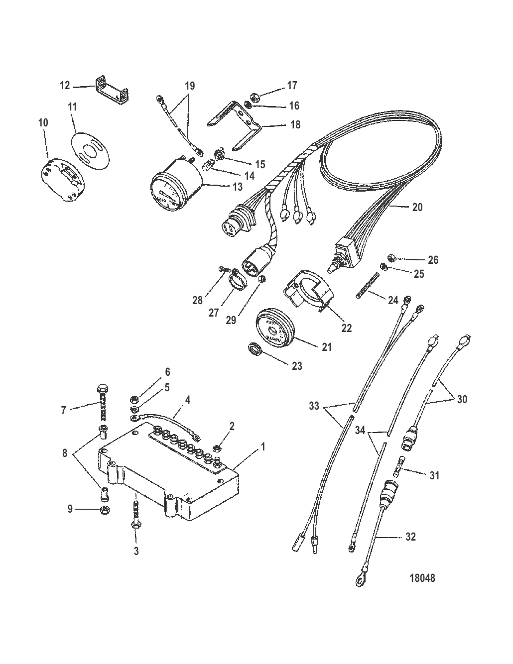 Комплект системы автоматического управления дифферентом (93732A 6)