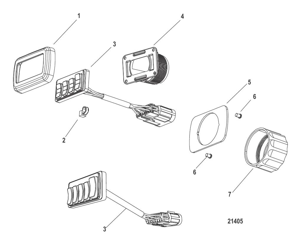 Переключатель системы дифферента в сборе Строенные и счетверенные