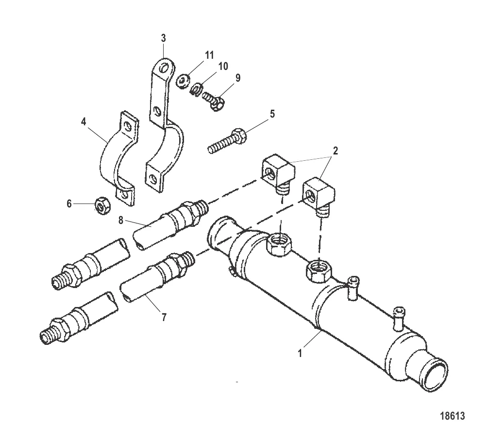 Комплект маслоохладителя