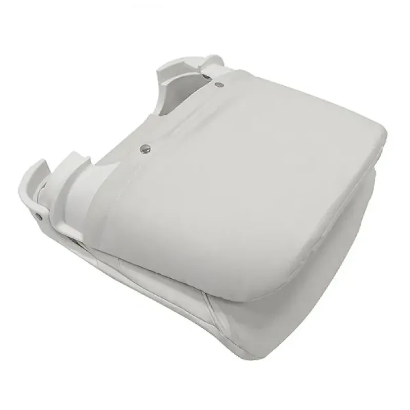 Newstarmarine Сиденье пластмассовое складное с подложкой All Weather High Back Seat, белое