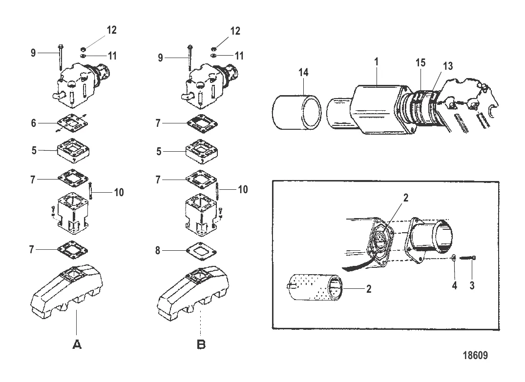 Комплект глушителей
