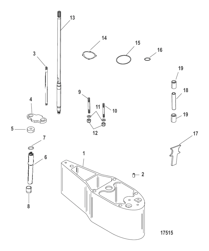 Комплект удлинителя Корпус ведущего вала (12092A10/ A11/ A13/ A14)