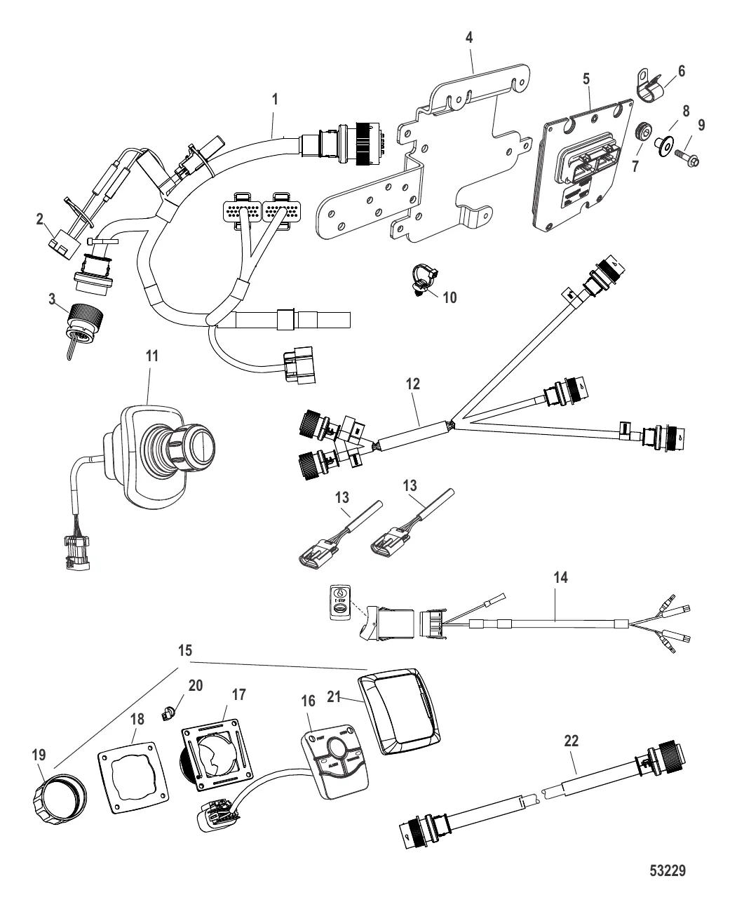 Вспомогательная станция с джойстиком Главная / вторичная (конструкция I)