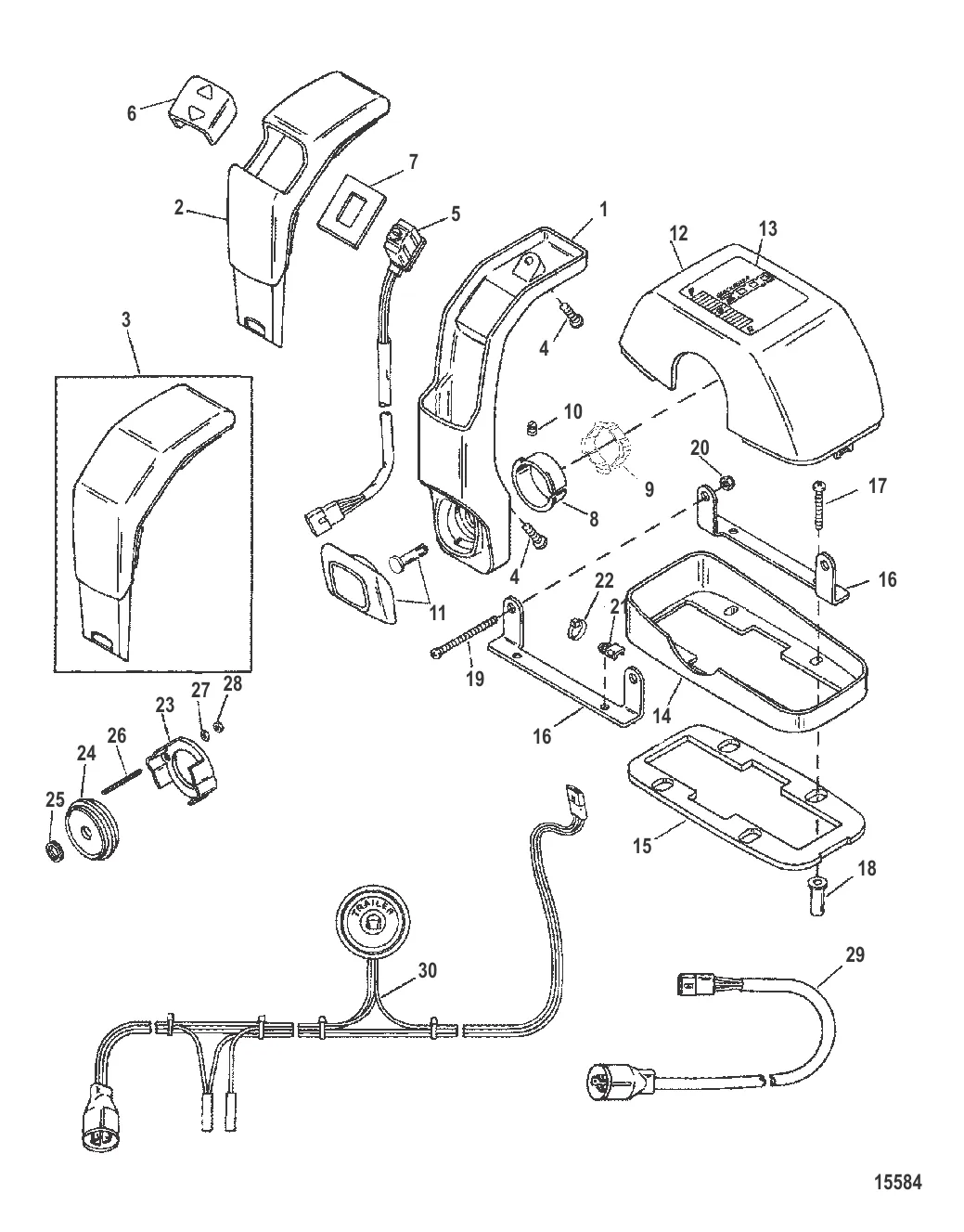 Консоль Commander 3000 (одинарная) (88688A40 – A44)