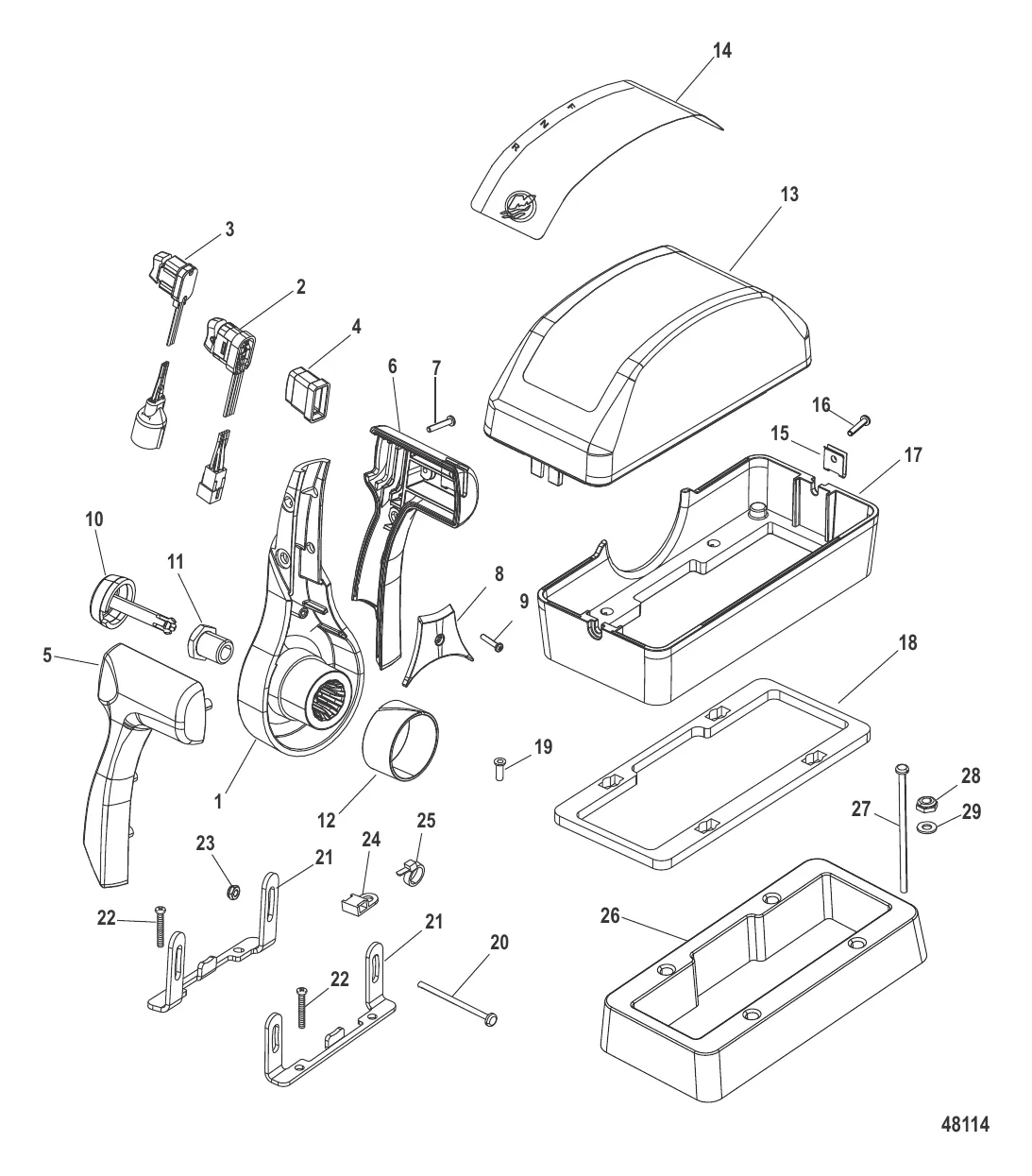 Дистанционное управление – 4500 GEN II (одинарн.) (Консоль)