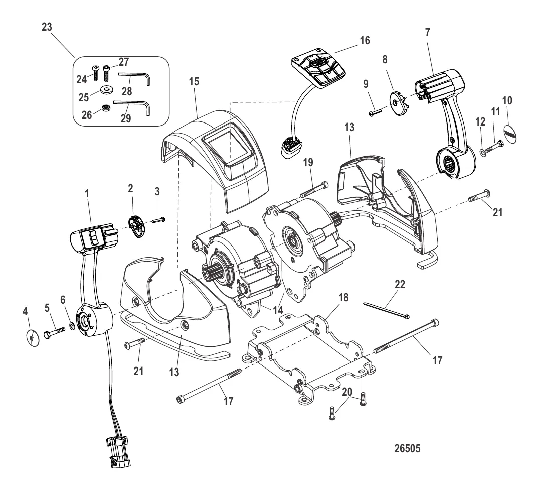 Дистанционное управление – DTS Shadow Mode с панелью CAN (конструкция I)