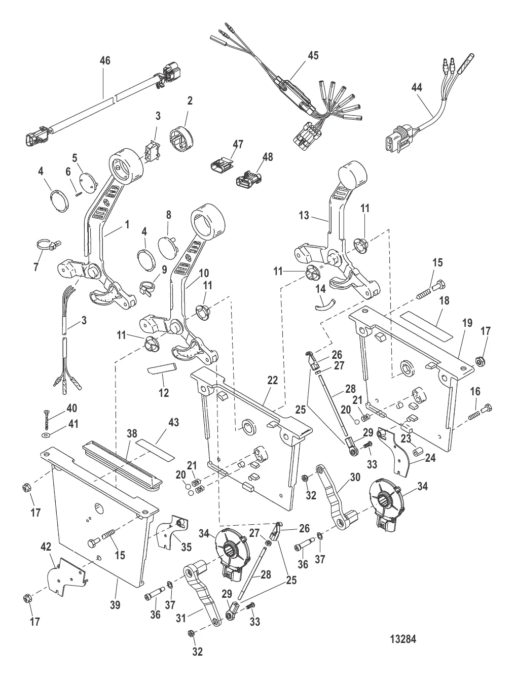 Пульт DTS Zero Effort (1/2/3 рычага)
