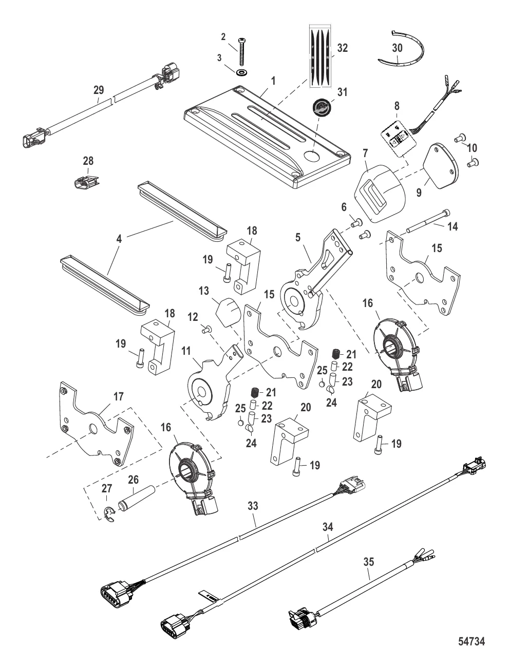 Пульт DTS Zero Effort (2 рычага)