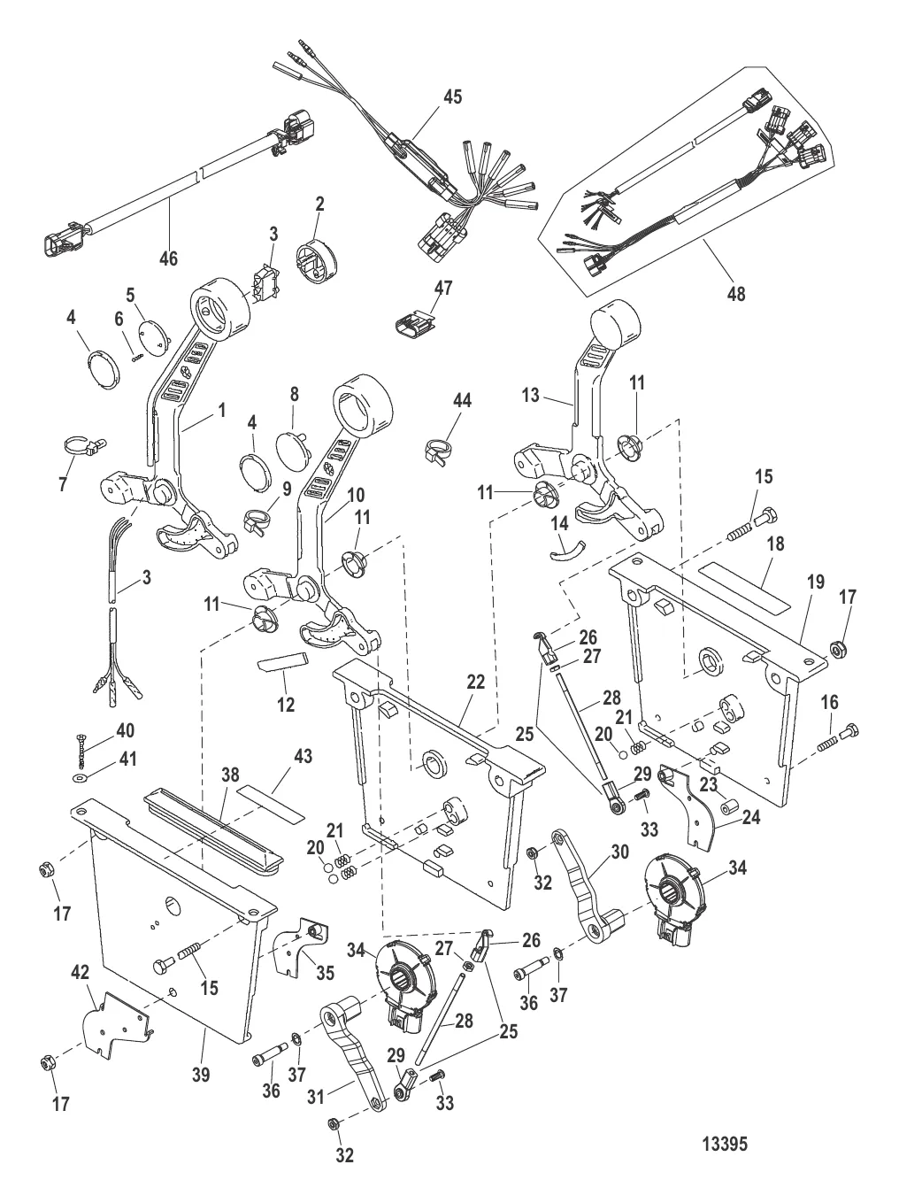 Пульт DTS Zero Effort (4 рычага)