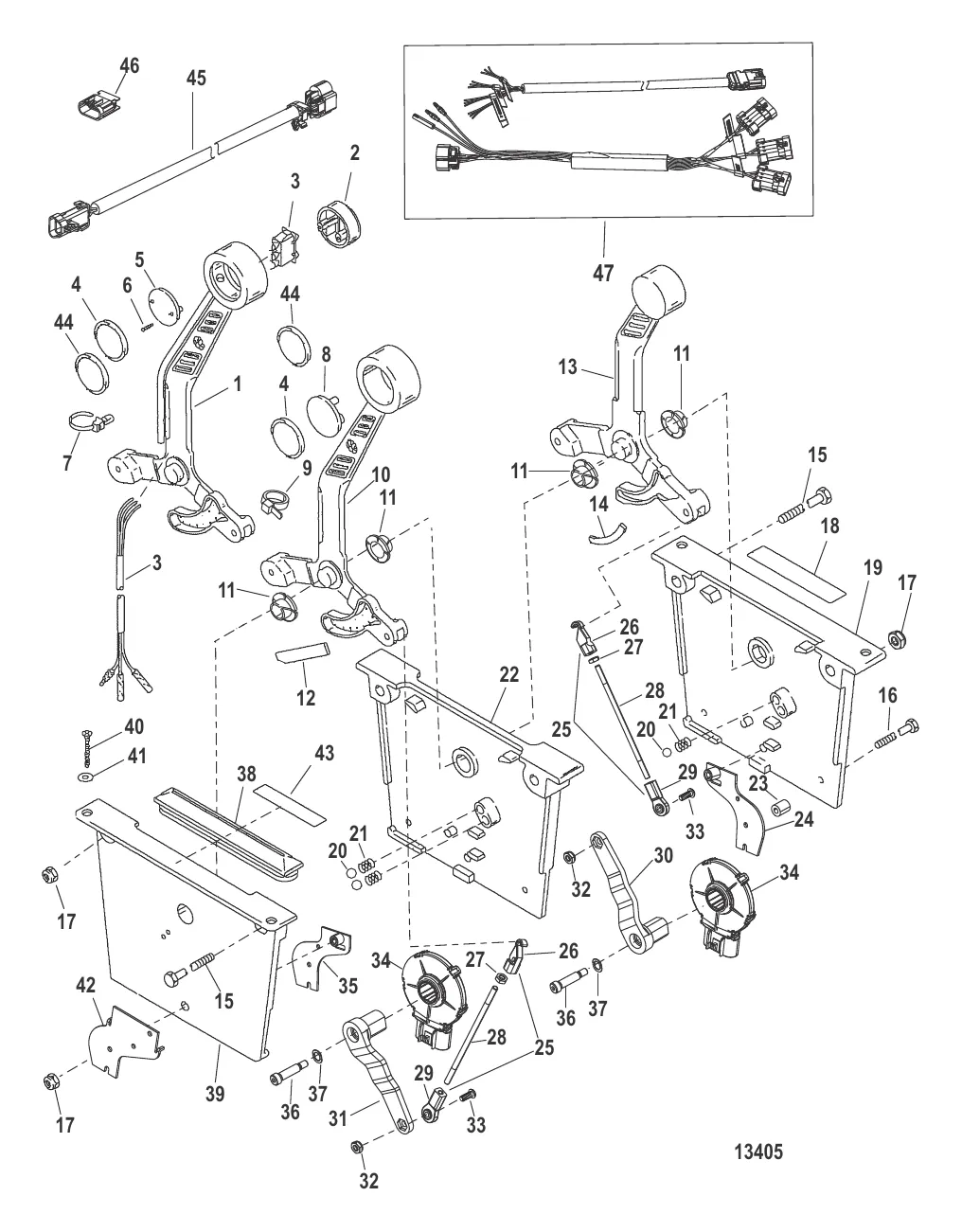 Пульт DTS Zero Effort (6 рычага)