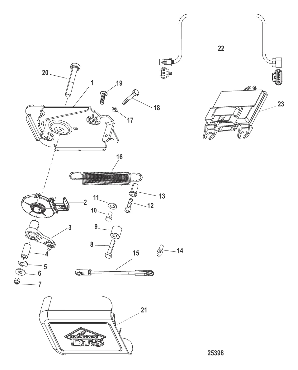 Дроссельная заслонка Hotfoot в сборе – комплект преобразования (893359K02)