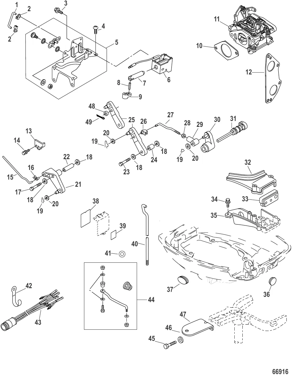 Remote Control Conversion Kit 15-20 HP