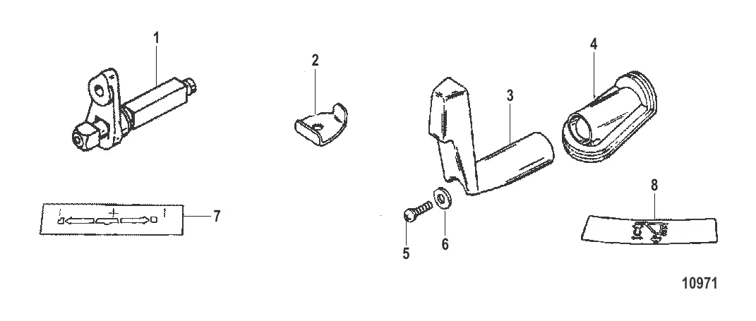 Комплект преобразования с боковым переключением передач (821190A1)