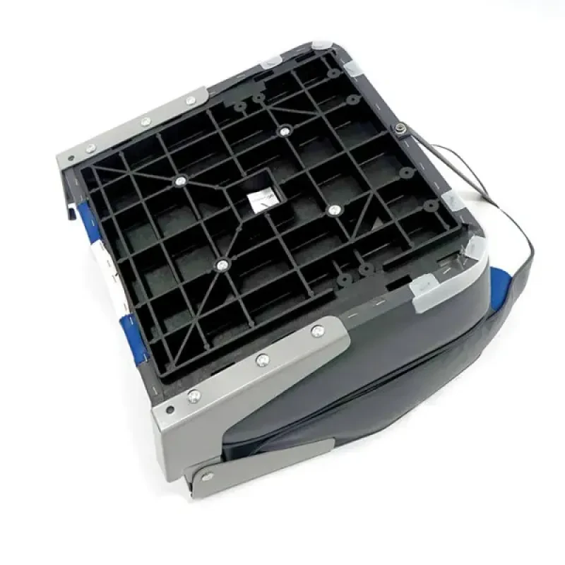 Newstarmarine Сиденье мягкое складное High Back Rainbow Boat Seat, чёрно-белое