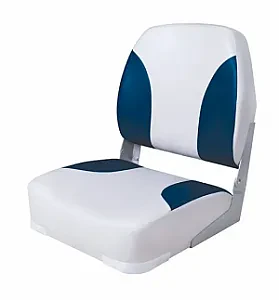 Сиденье мягкое складное Classic Low Back Seat, серо-синее 75102GB