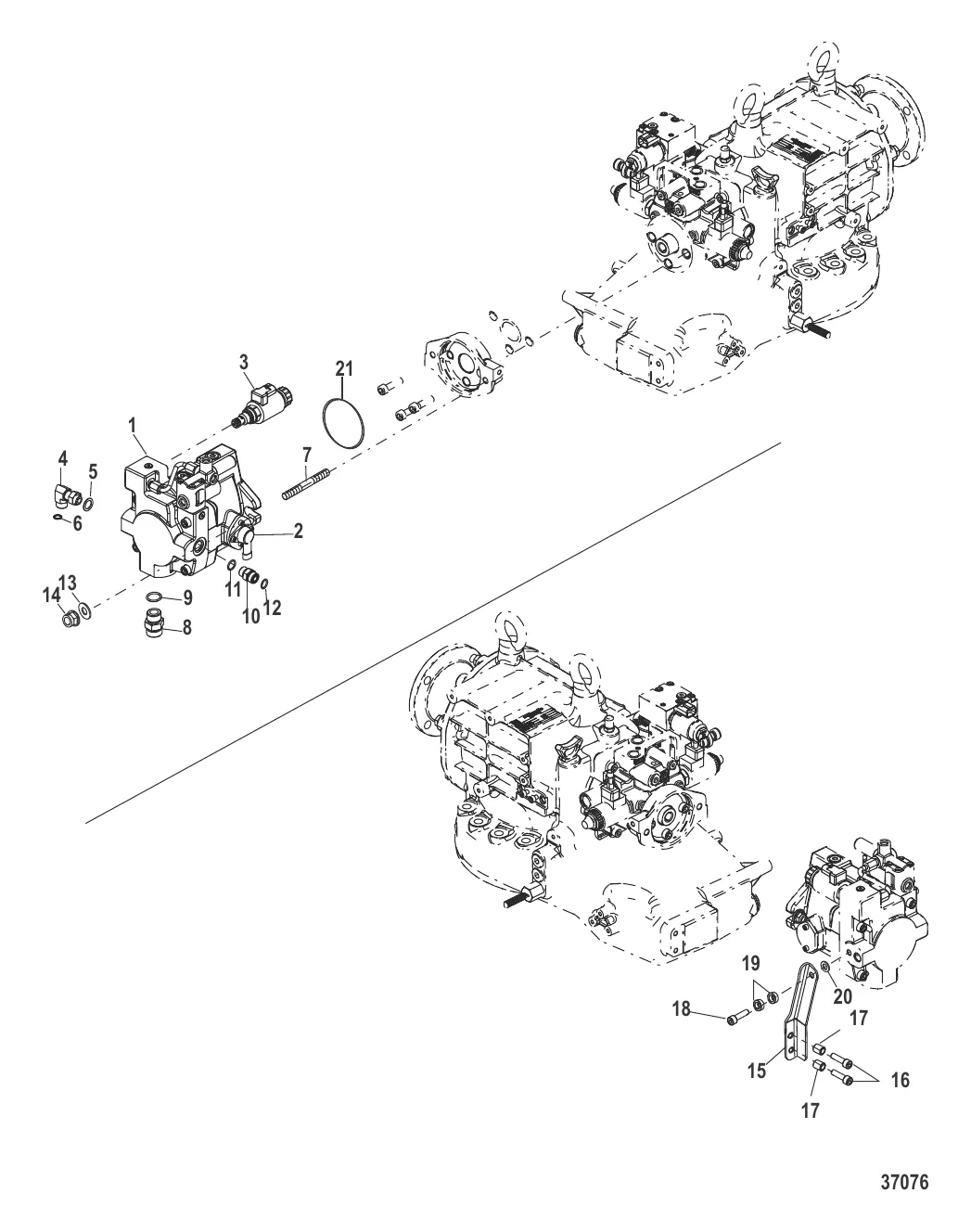Гидравлический насос Первичн.