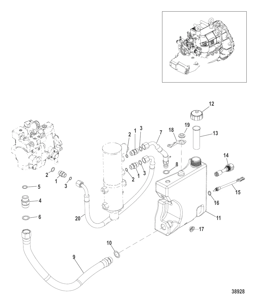 Гидравлическая система Правый борт