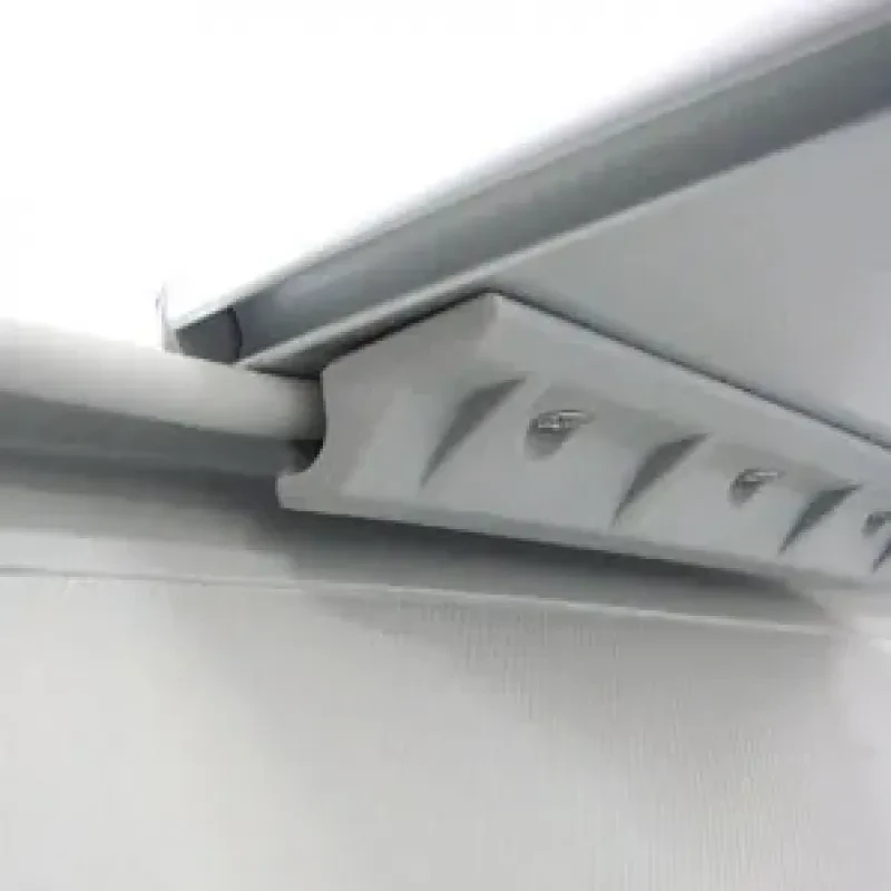 Уголок крепления сиденья пластиковый (передвижной) (Серый)