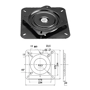Переходник-основание для C12500 C12501