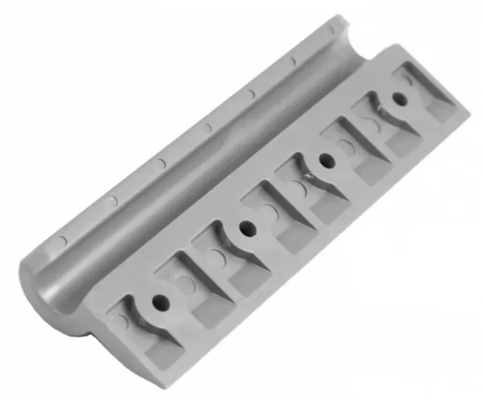 Уголок крепления сиденья пластиковый (передвижной) - 4 отв (Черный)