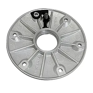 Основание стойки столешницы палубное 178х80 мм алюминий 3690001-AL