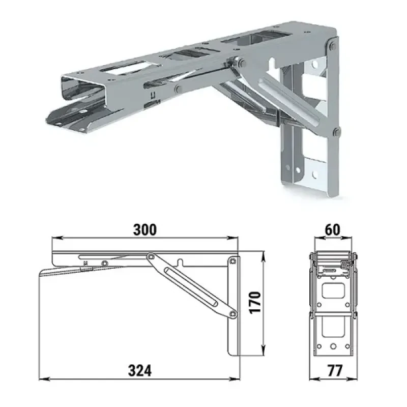 Техномарин Кронштейн столешницы (тип 2)
