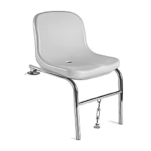 Стойка для сиденья с бортовым креплением в НЛ нержавеющая сталь 050205T