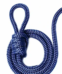 Трос швартовый 10мм*9м темно-синий 115011P