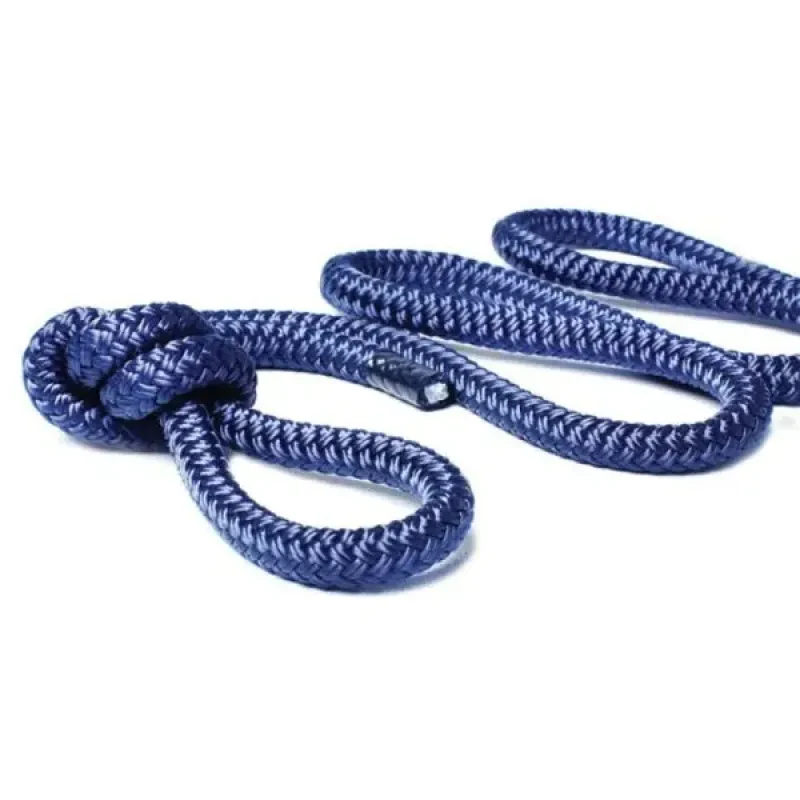 ПЕТРОКАНАТ Трос швартовый 10мм*9м темно-синий