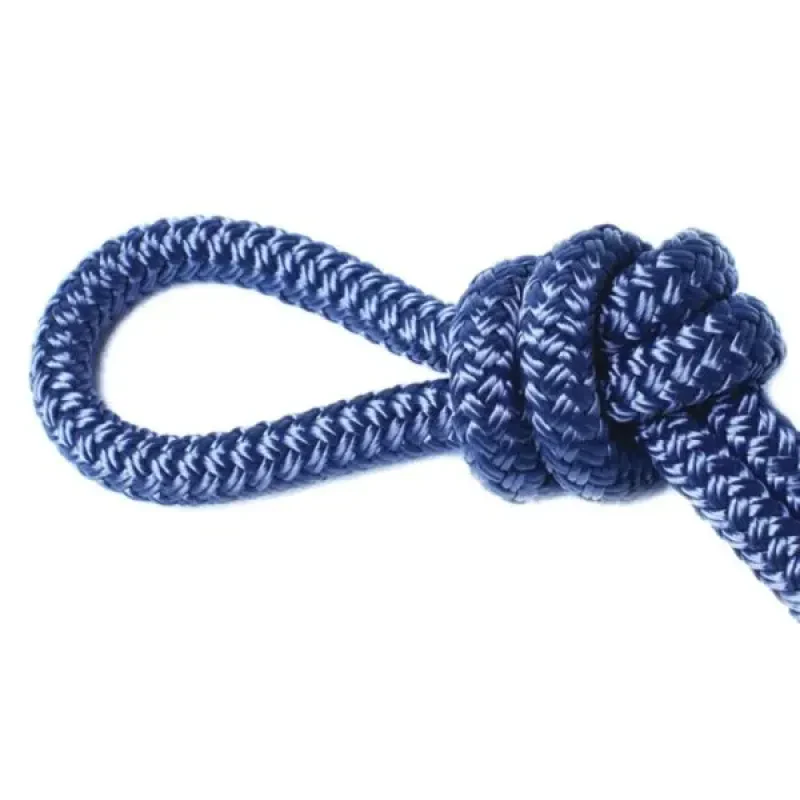 ПЕТРОКАНАТ Трос швартовый 10мм*9м темно-синий
