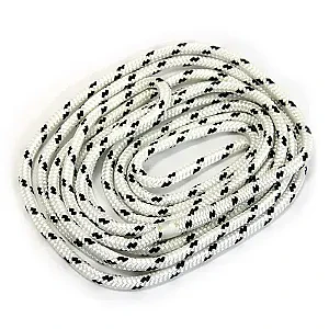 Трос плетеный ШВАРТОВЫЙ 12,0 мм, 2100 кг 6 м, с огоном 30 см 115016Р