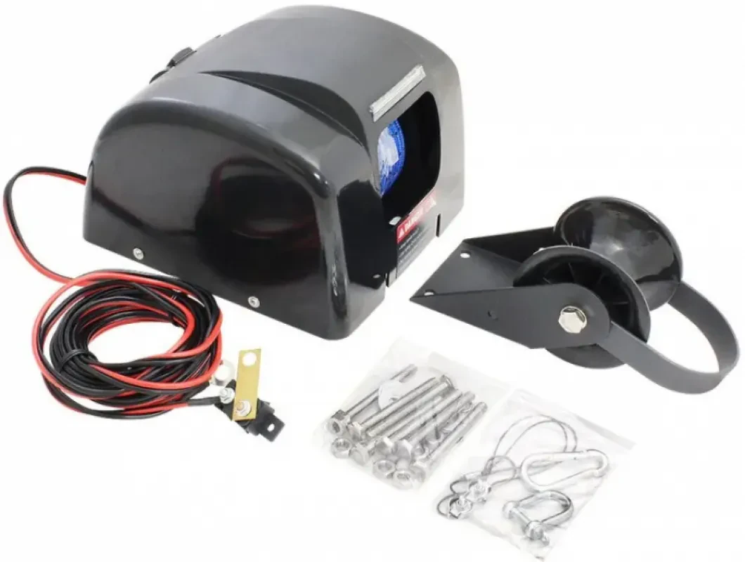 Мореман Якорная лебедка тросовая, со свободным сбросом якоря