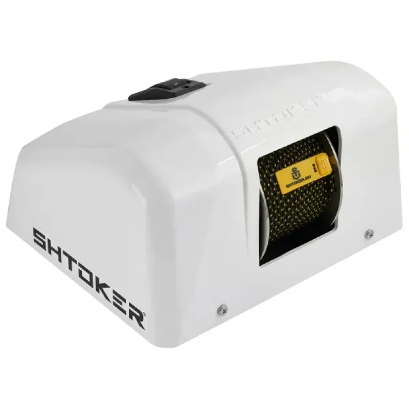 Якорная лебедка "SHTOKER S" на палубу белая