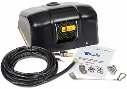 Якорная лебедка "SHTOKER" на палубу черная SHTOKER_BLACK