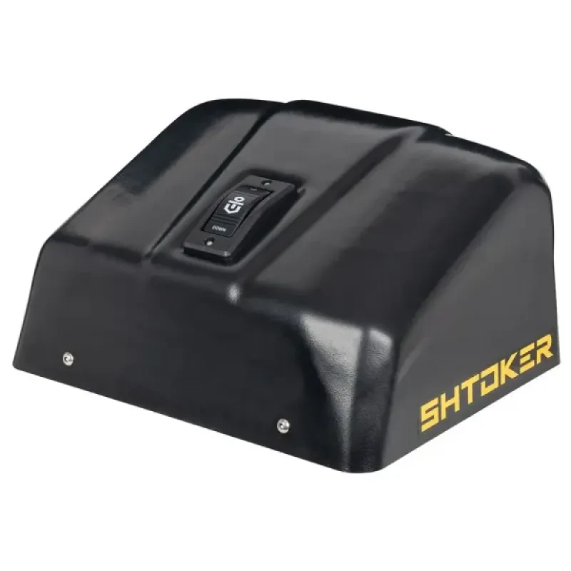 Якорная лебедка "SHTOKER" на палубу черная