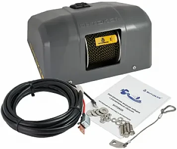 Якорная лебедка "SHTOKER" на палубу серая SHTOKER_GREY