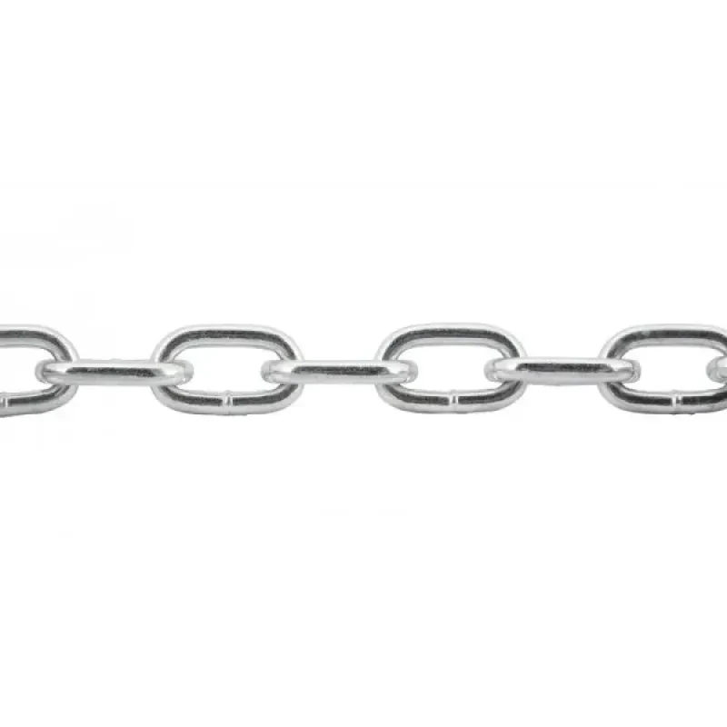 DIN 766 Цепь сварная короткозвенная д.6мм*30м Цинк