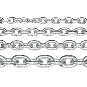 Цепь якорная 6мм DIN766, HDG(30м) 0814-0706