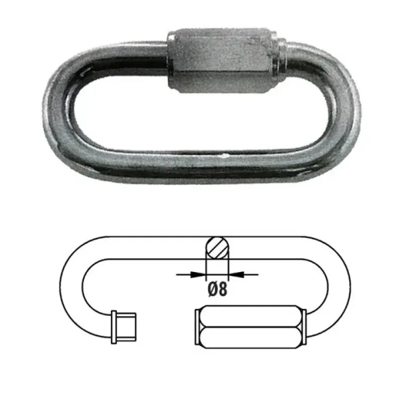 CIM Звено соединительное быстроразъемное 8 мм