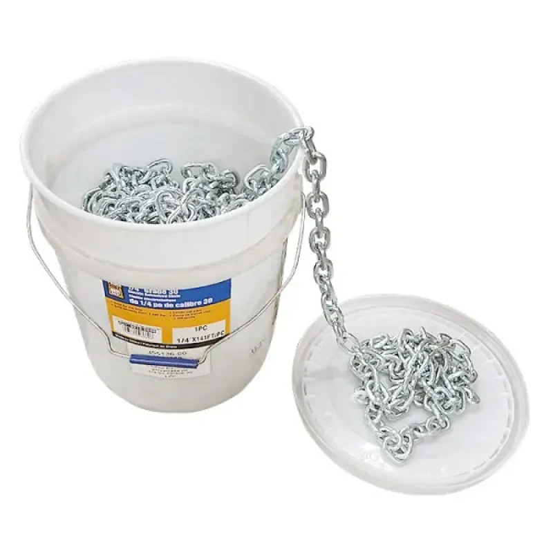 CIM Цепь 6 мм оцинкованная сталь (ведро 43 м.)