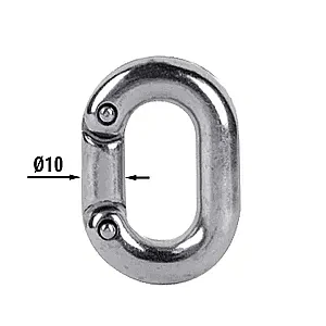 Звено ремонтное для цепи 10мм, гальв. сталь 1705-0610
